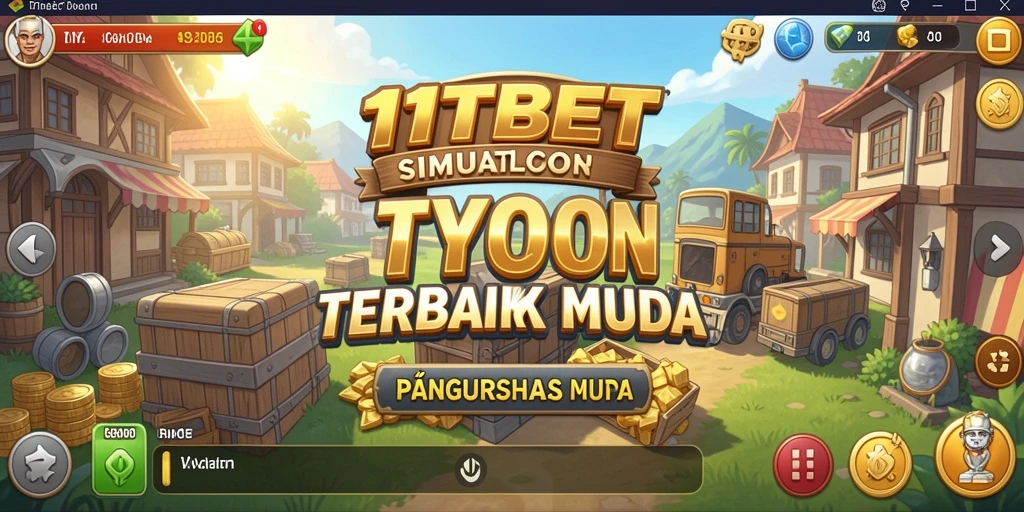 Tampilan menarik dari gameplay 11TBET dengan elemen Tycoon yang mendalam.