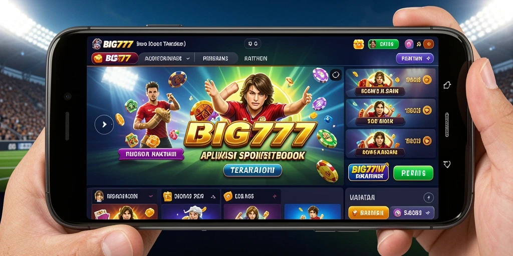 Tampilan screenshot utama BIG777 dengan gameplay Sportsbook yang menarik.