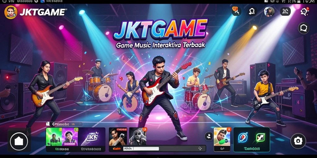 Tampilan gameplay JKTGAME yang seru dan interaktif.