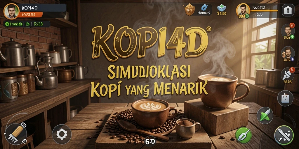 Screenshot menampilkan gameplay interaktif dan grafis menarik KOPI4D.