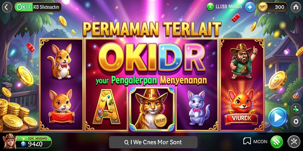 Tampilan menawan gameplay Slot yang seru dan mengasyikkan.