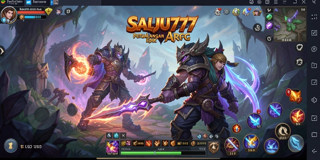 Gameplay seru SALJU777 yang penuh aksi dan strategi.
