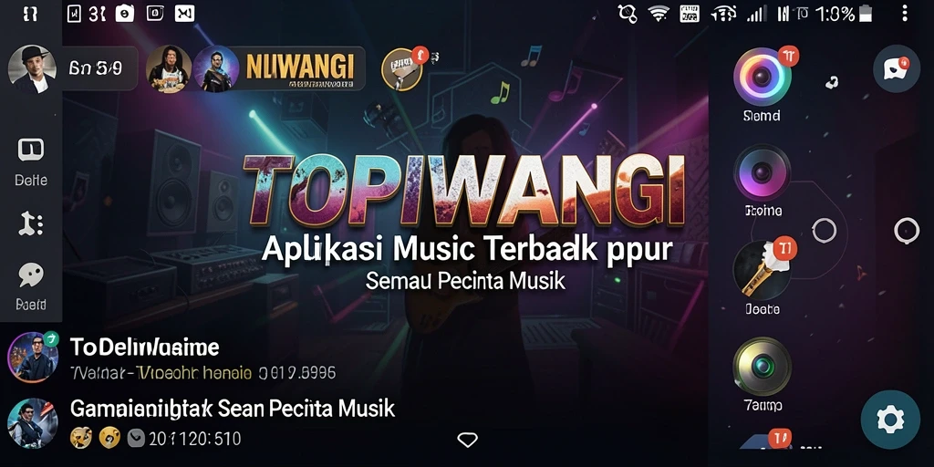 Tampilan gameplay interaktif dan menarik dari TOPIWANGI.